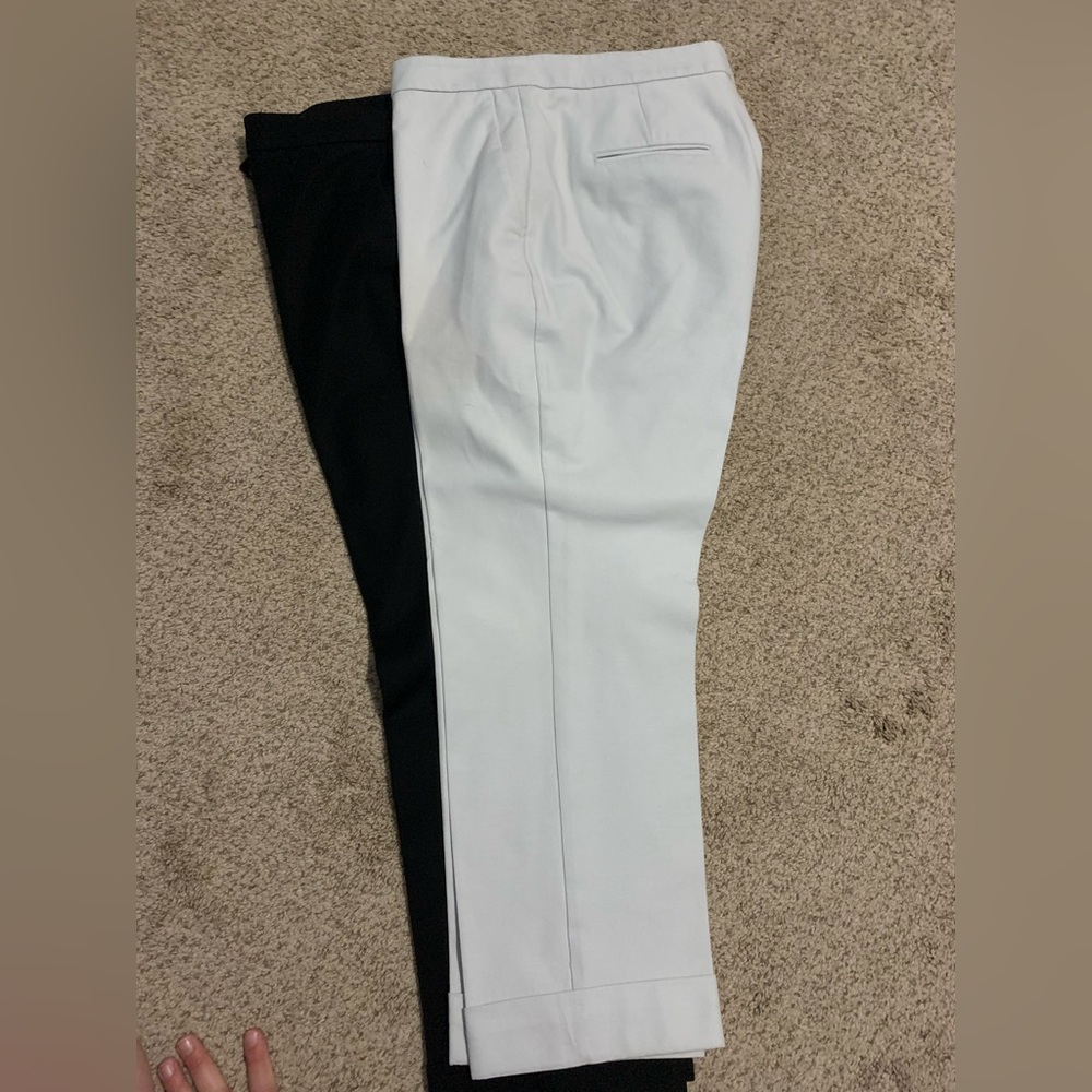 2 pairs of size 14 ankle length dress pants